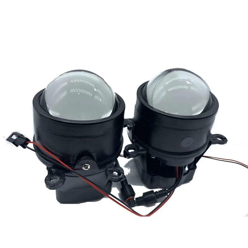 45W 12V high power 3.0 inch led double lens double lamp cup structure high beam is a small sun