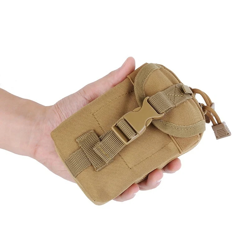 

Тактический поясной кошелек Molle для повседневного использования, маленький Универсальный держатель для телефона, сумка для охоты, аксессуары в стиле милитари, страйкбола, магнитные чехлы