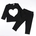 conjunto de corazones blancos