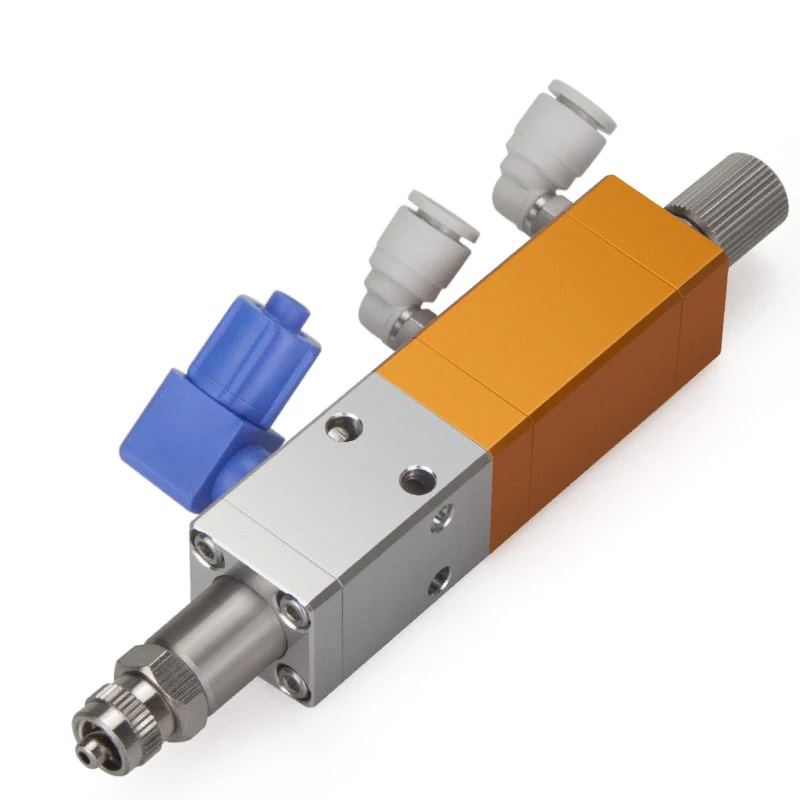 Anti-drip Electric Stirring AB Double-liquid Dispensing Valve Lift-back Suction Dynamic Mixing Valve Pouring And Gluing