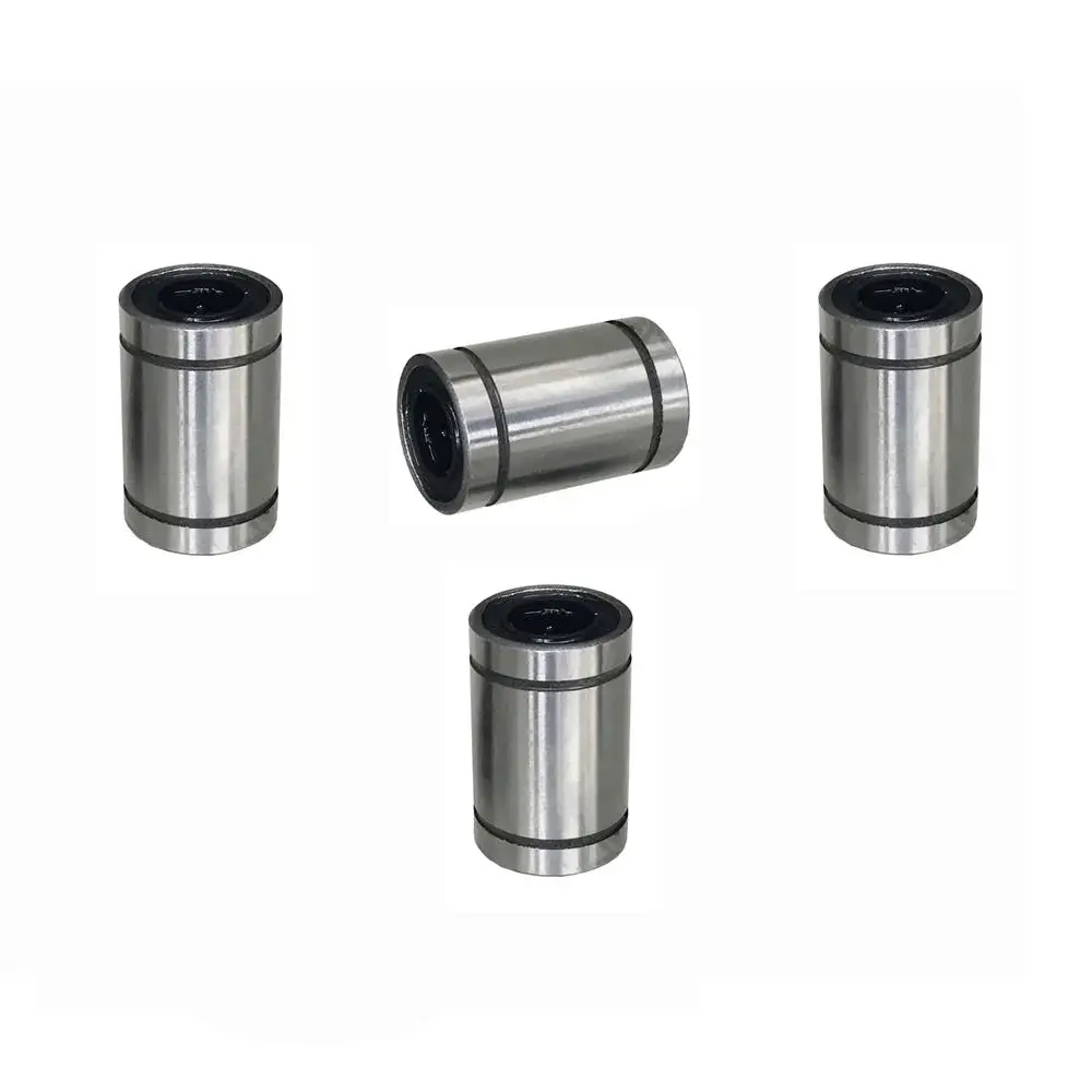 4PCS LM10UU Linear Ball Bearings 10mmx19mmx29mm Carbon Steel for CNC Machine 3D Printer