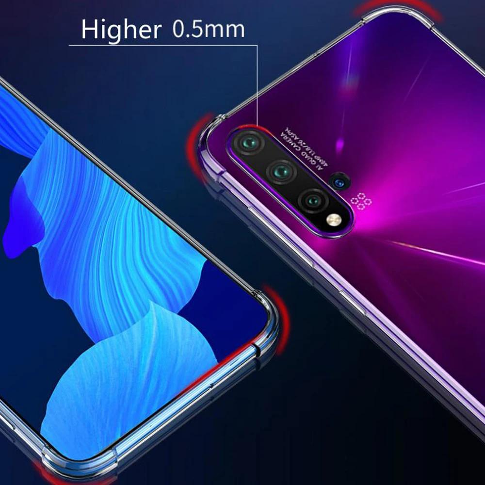 covers phone bag case for huawei p smart Z plus 2019 2018 bumper mobile phone accessories fitted coque silicone cases shockproof
