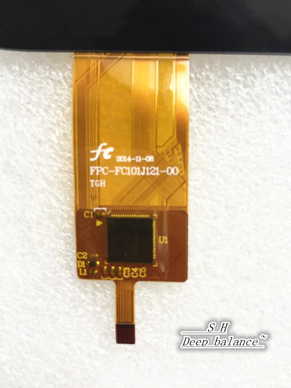 Tablet original 10.1 polegadas, tela de toque, sensor de vidro digital capacitivo