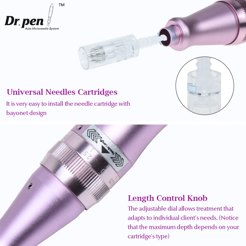 Authentic Dr pen Ultima M7 Wireless Professional Microneedling Pen Tattoo Pen Mesotherapy Skin Care Kits