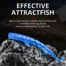 UNAGI Soft Fish Lures 64mm 88mm #4