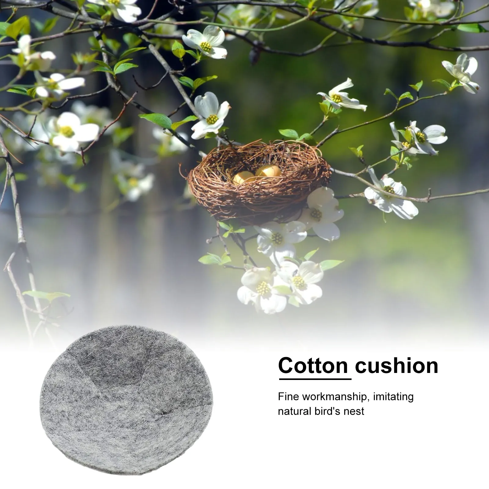 2PCS Canary Finch Bird Nesting Felt Pad Comfortable Bird Nest  Sleeping  Mat Bird Nest Accessories Dropshipping and wholesale