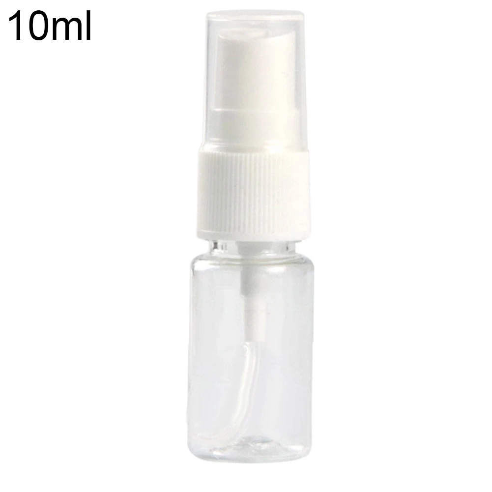 

5ml/10ml/15ml/20ml/30ml/40ml/60ml/80ml/100ml/120ml/200ml Empty Spray Bottle Transparent Plastic Cosmetic Spray Bottle Atomizer