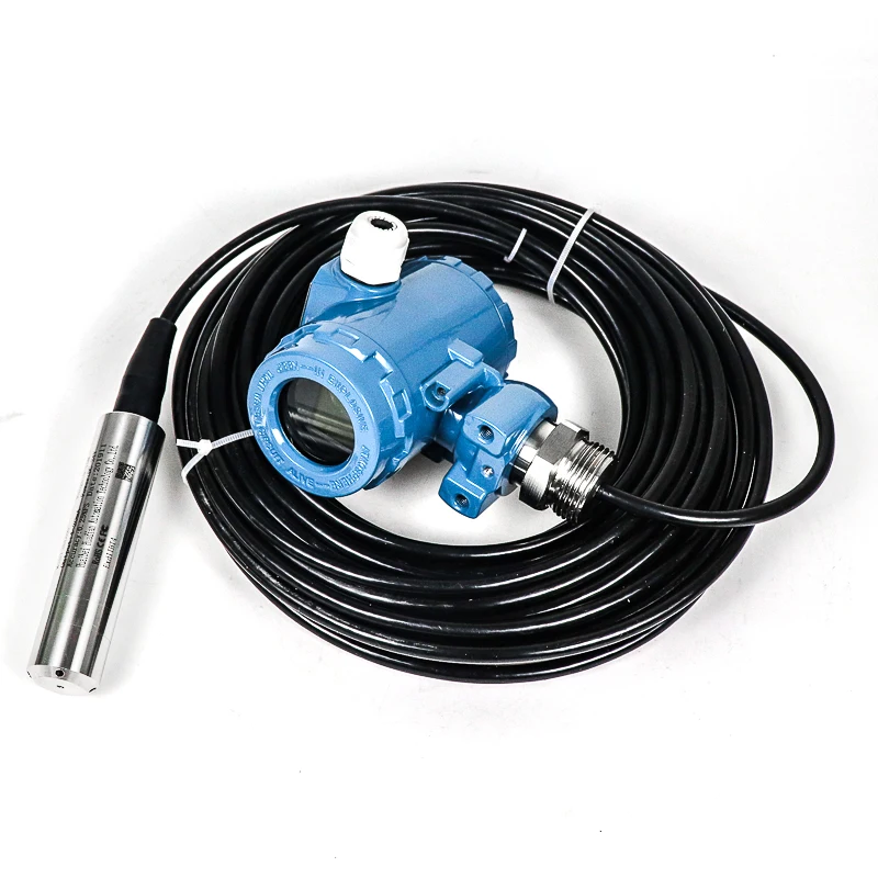 Submersible level transmitter 4-20MA 0-10V water oil fuel liquid level transmitter sensor 24V DC