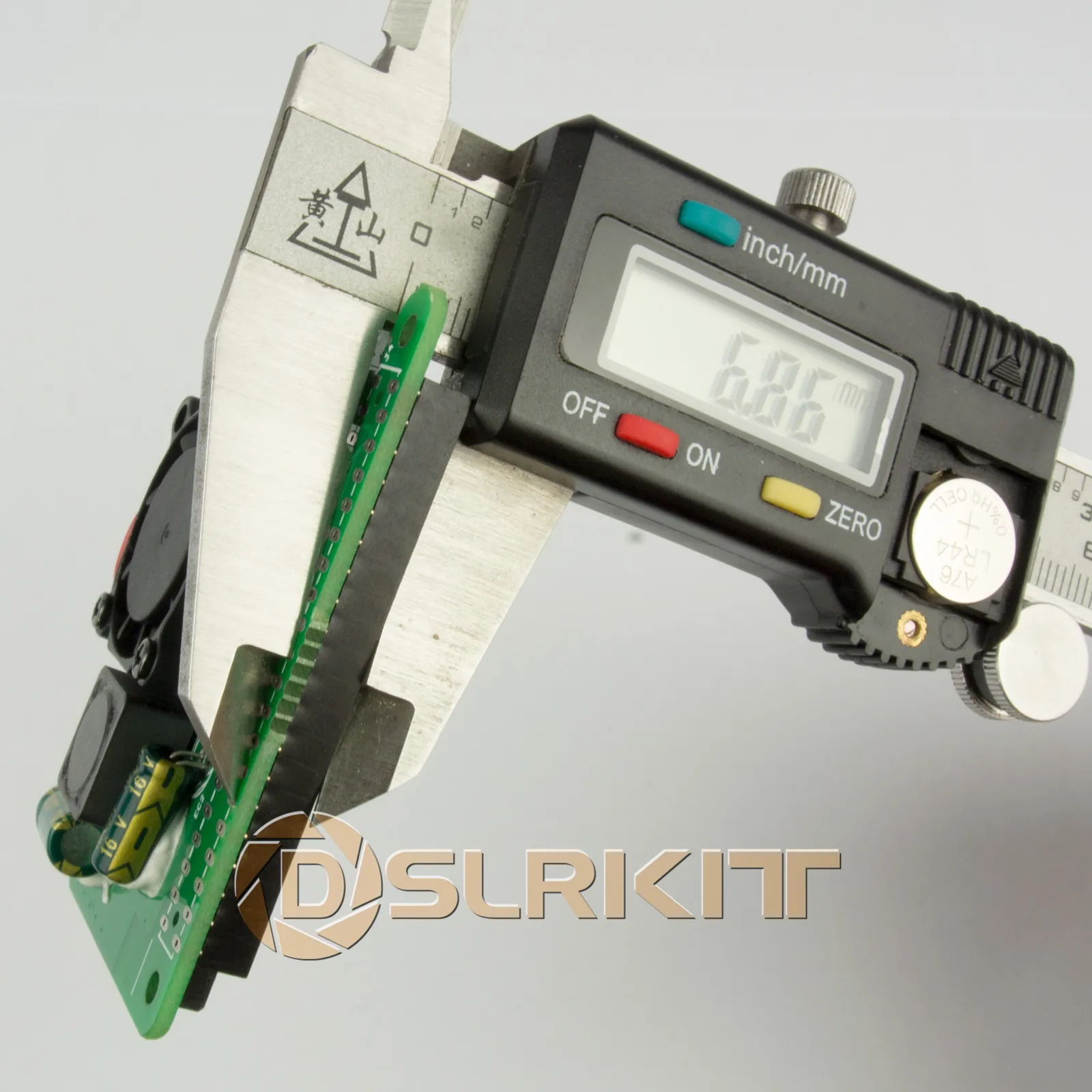 DSLRKIT 5V 3A PoE HAT for Raspberry Pi 4B 3B+ 3B Plus 802.3at PoE+ with Cooling fan