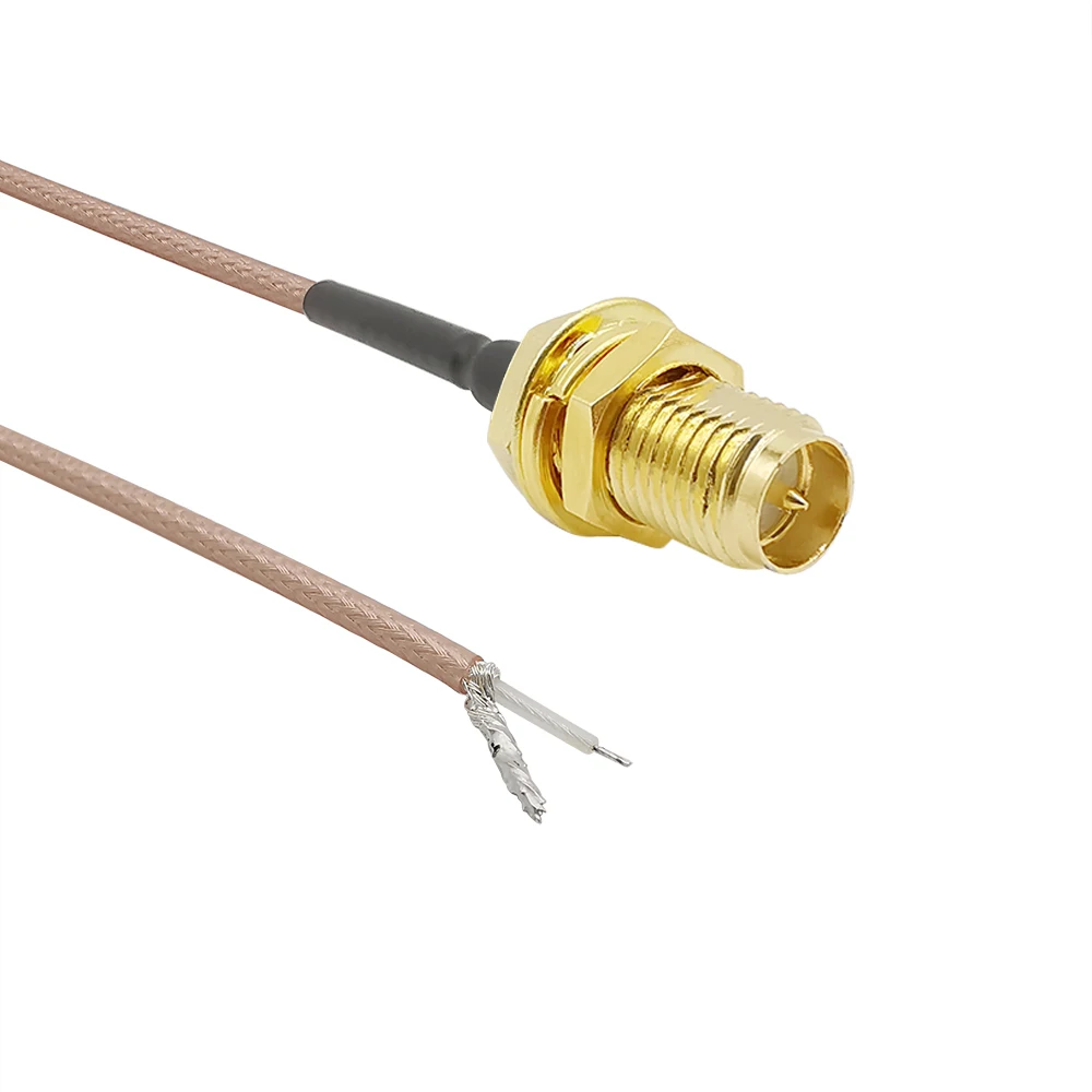 Allishop Rp Sma Vrouwelijke Plug Naar Pcb Soldeer Pigtail Kabel RG316 Connectors Adapter Rp Sma Pigtail Jumper Voor Wifi Router gps Ap