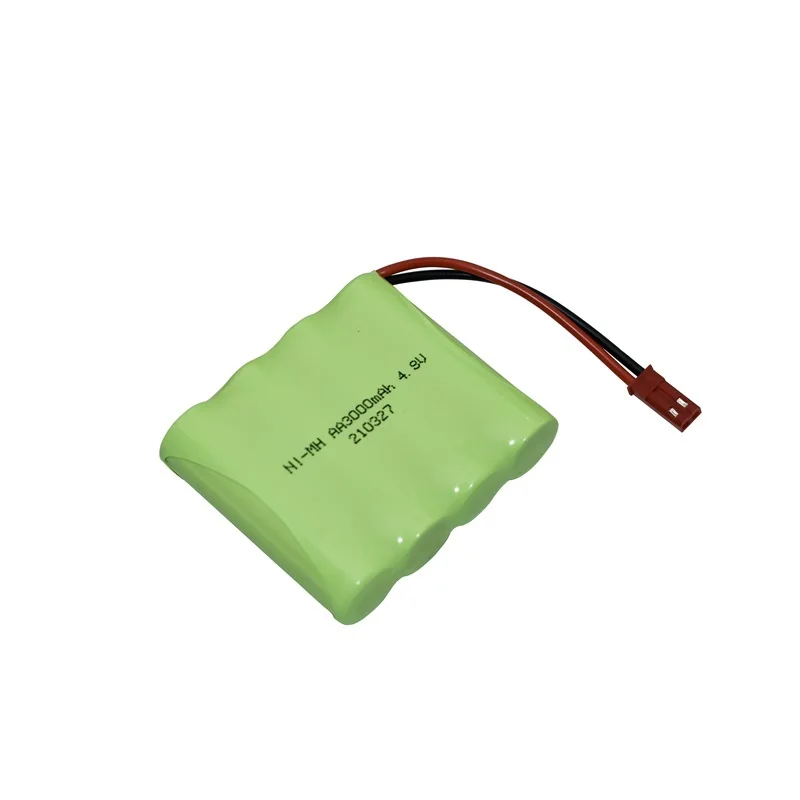 1-5PCS 4.8v 3000mAh NiMH Battery For RC Cars Robots Tanks Gun Boats AA 4.8v Rechargeable Battery Pack With JST Plug