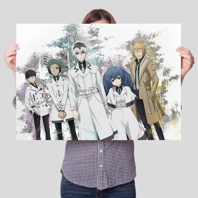 Anime Canvas Painting Tokyo Ghoul Kinki Ken Dongxiang Wall Art Home Decoration Posters and Prints Pictures for Living Room Decor