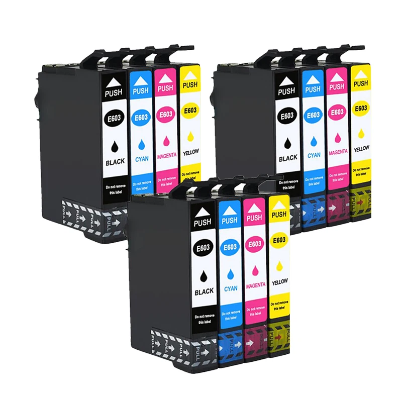 603XL T603 T603XL E603XL 603 XL Ink Cartridge Compatible for Epson XP-2100 XP-2105 XP-3100 XP-3105 XP-4100 XP-4105 WF-2810 2830