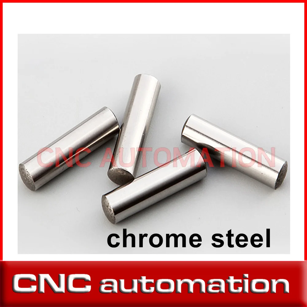 50PCS 10PCS Chrome Steel Cylindrical Dowel Locating Pin M4 4 * 4/5/6/7/8/9/10/11/12/13/14/15/16/17/18/19/20 MM  Rail 3D Guide