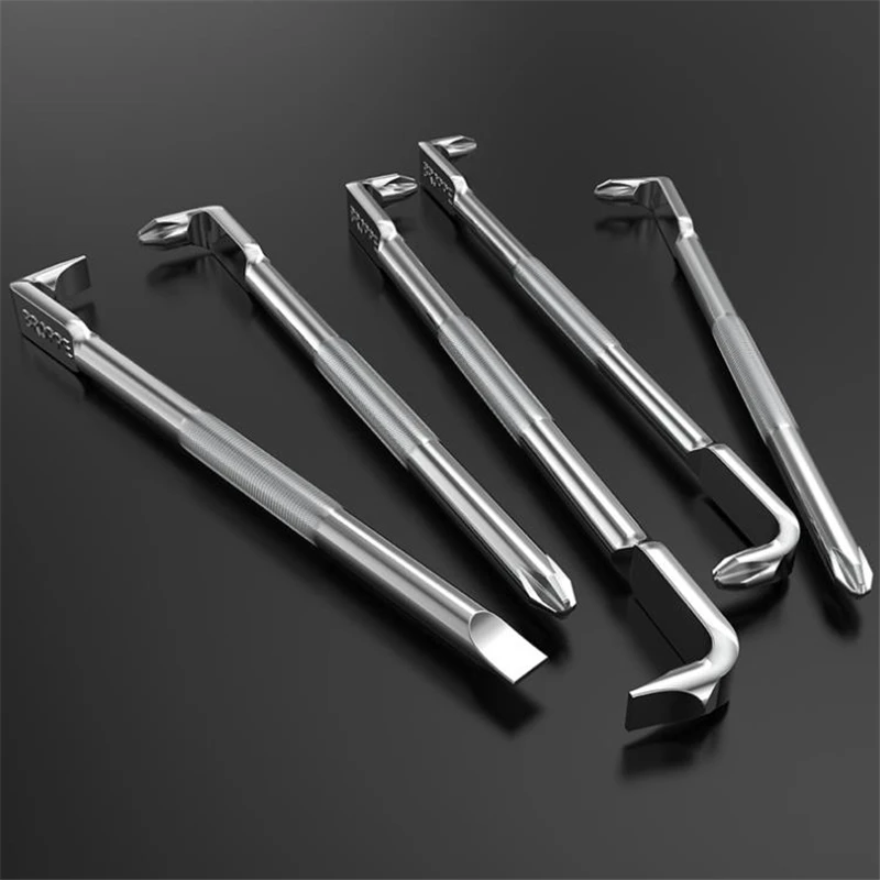 BROPPE Double Head Screwdriver Bit S2 Steel Phillips Slotted Torx Hex Bit Set L Z Shaped Magnetic Allen Wrench Drill Bits