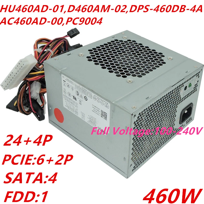 การรีวิวและแนะนำ PSU สำหรับ Dell XPS 8100, 8500, 8700: รุ่น HU460AD-01 DPS-460DB-2A DPS-460DB-3A DPS-460DB-10A AC460AD-00 PC9004