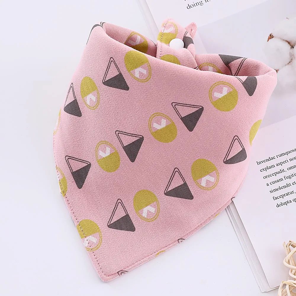 Baby Stuff Bibs & Burp Cloths 1pc Cotton Bandana Drool Bibs Cartoon Infant Baby Girl Boy Feeding Apron Saliva Towel