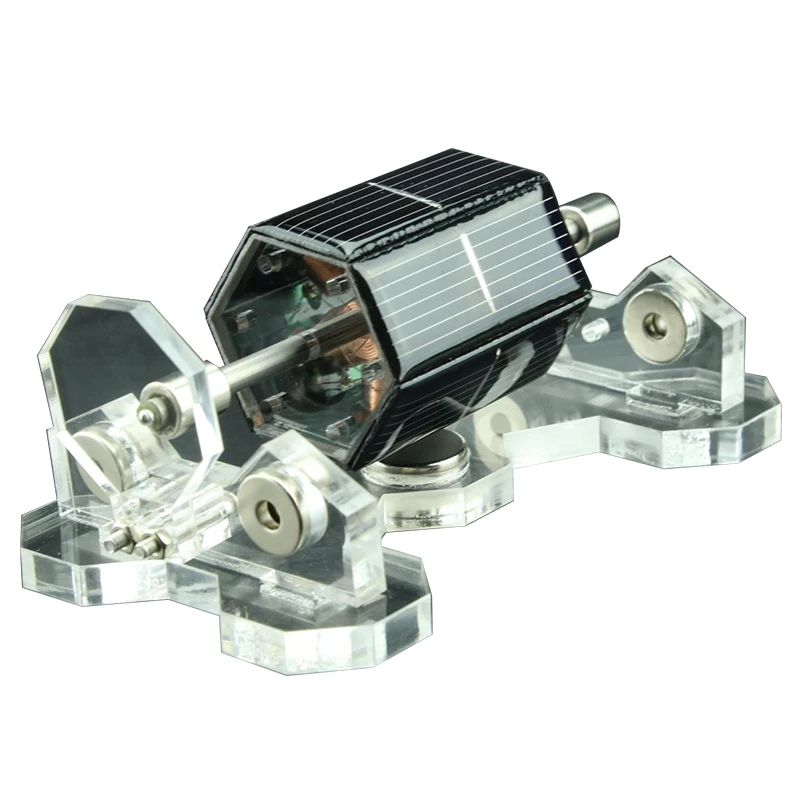 

DIY Solar Motors 300-1500Rpm Manual DIY Creative Mendocino Magnetic Levitation Solar Motor For Laboratory Teach & Fun Gift Toy