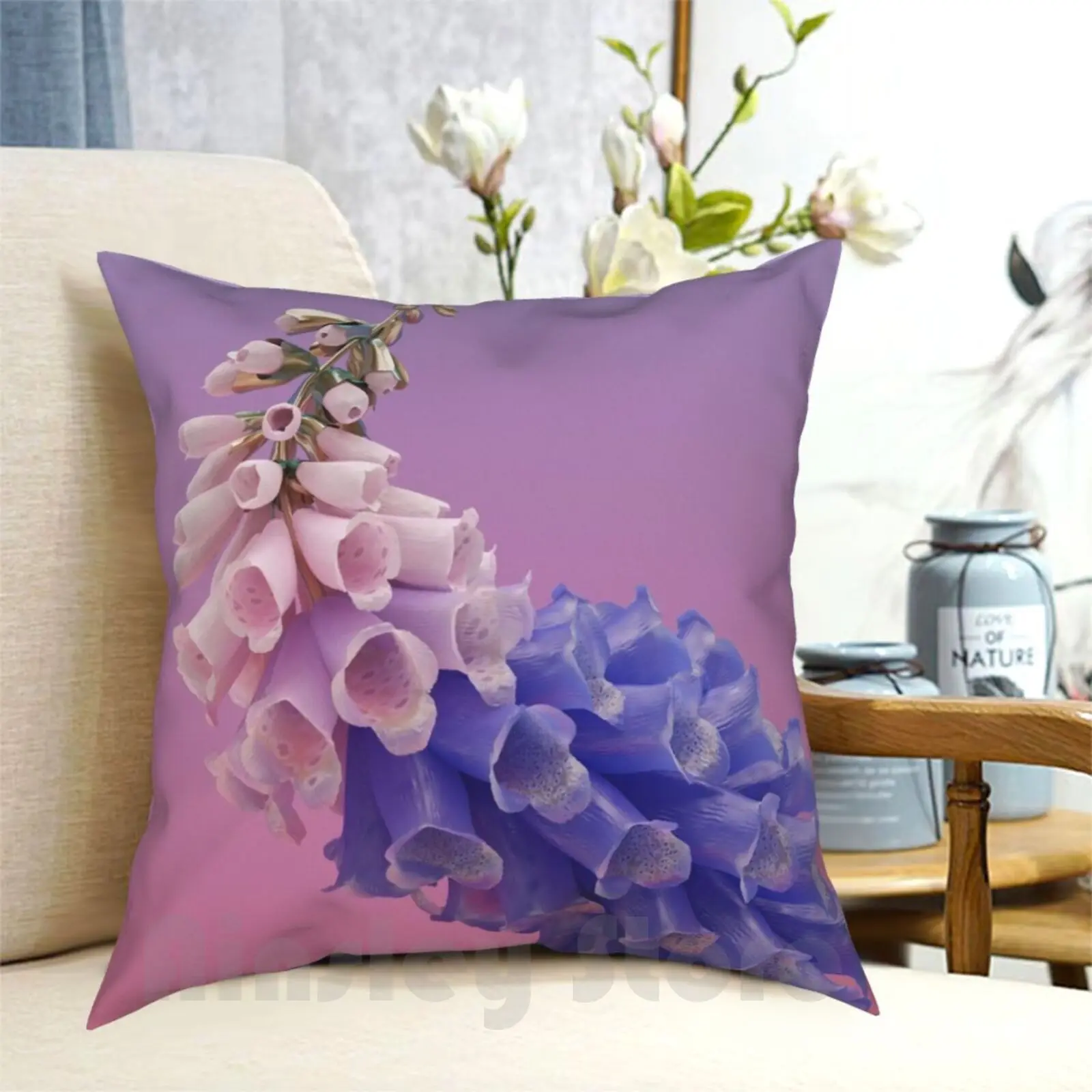 

Flume Skin Flower Pillow Case Printed Home Soft DIY Pillow Cover Mura Masa Crooked Colours Vampire Weekend Tash Sultana