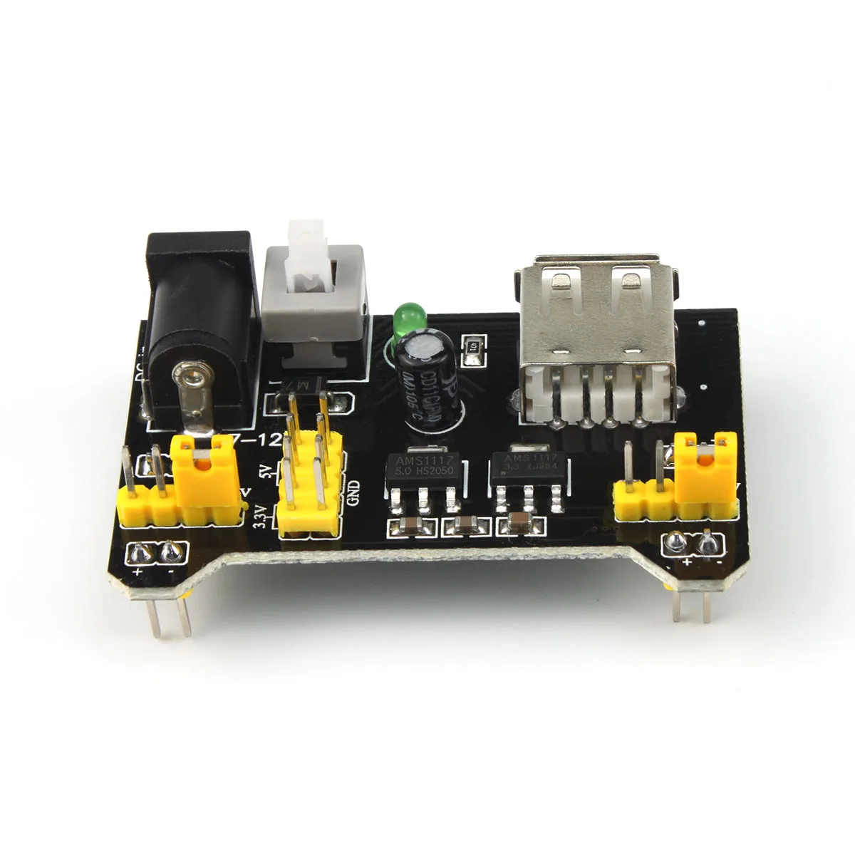 

Breadboard Power Supply Module MB102 3.3V 5V 2-Way Solderless Voltage Regulator DIY Module for Arduino