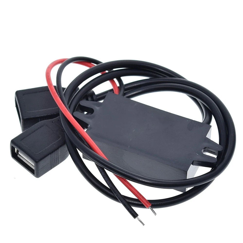 TZT Micro-USB 12V auf 5V 3A 15W DC-DC Auto-Stromwandlermodul, Step-Down-Leistungsausgangsadapter, geringe Wärmeentwicklung, automatischer Schutz – Detail 3