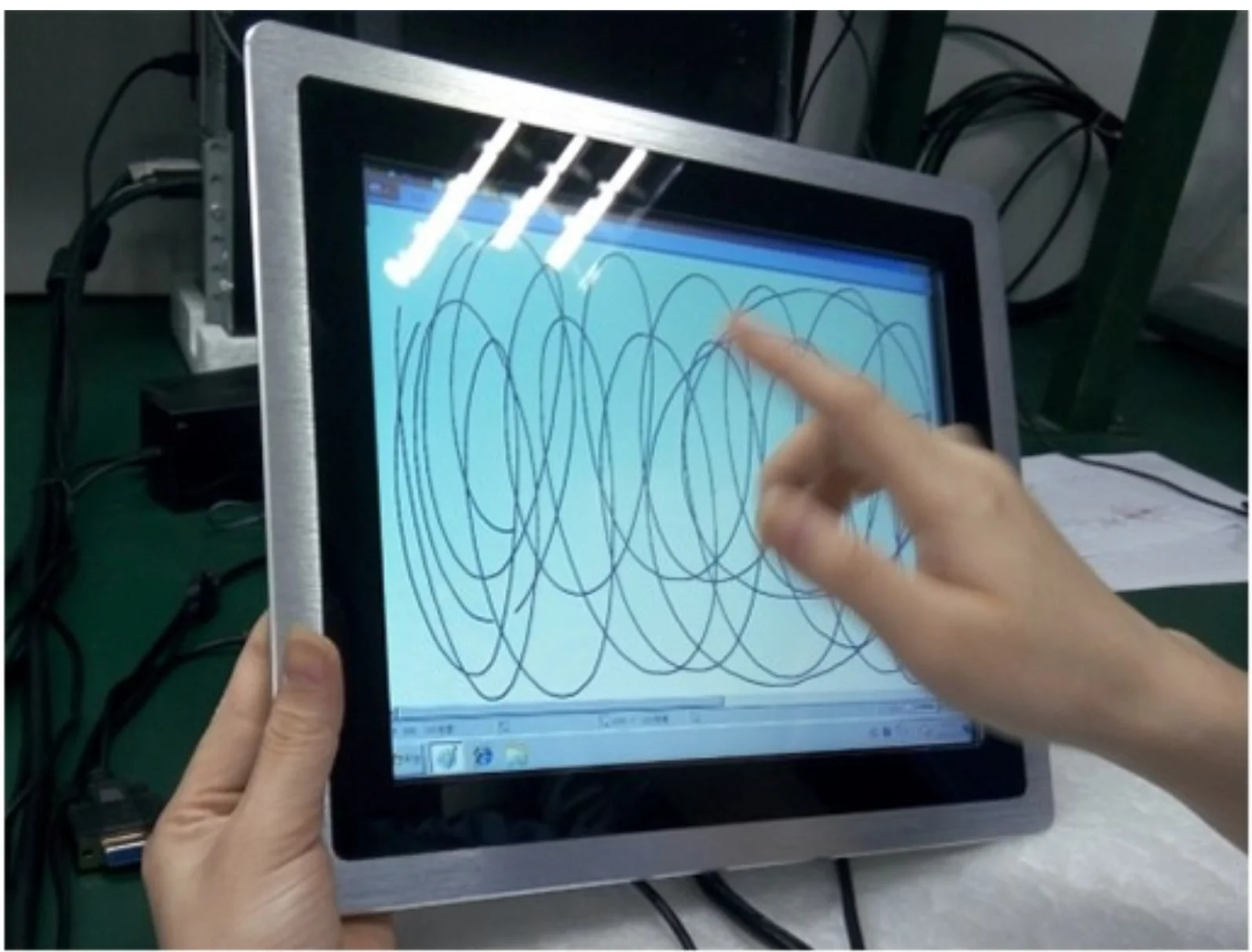 

open frame waterproof 22 Industrial lcd touch screen monitor