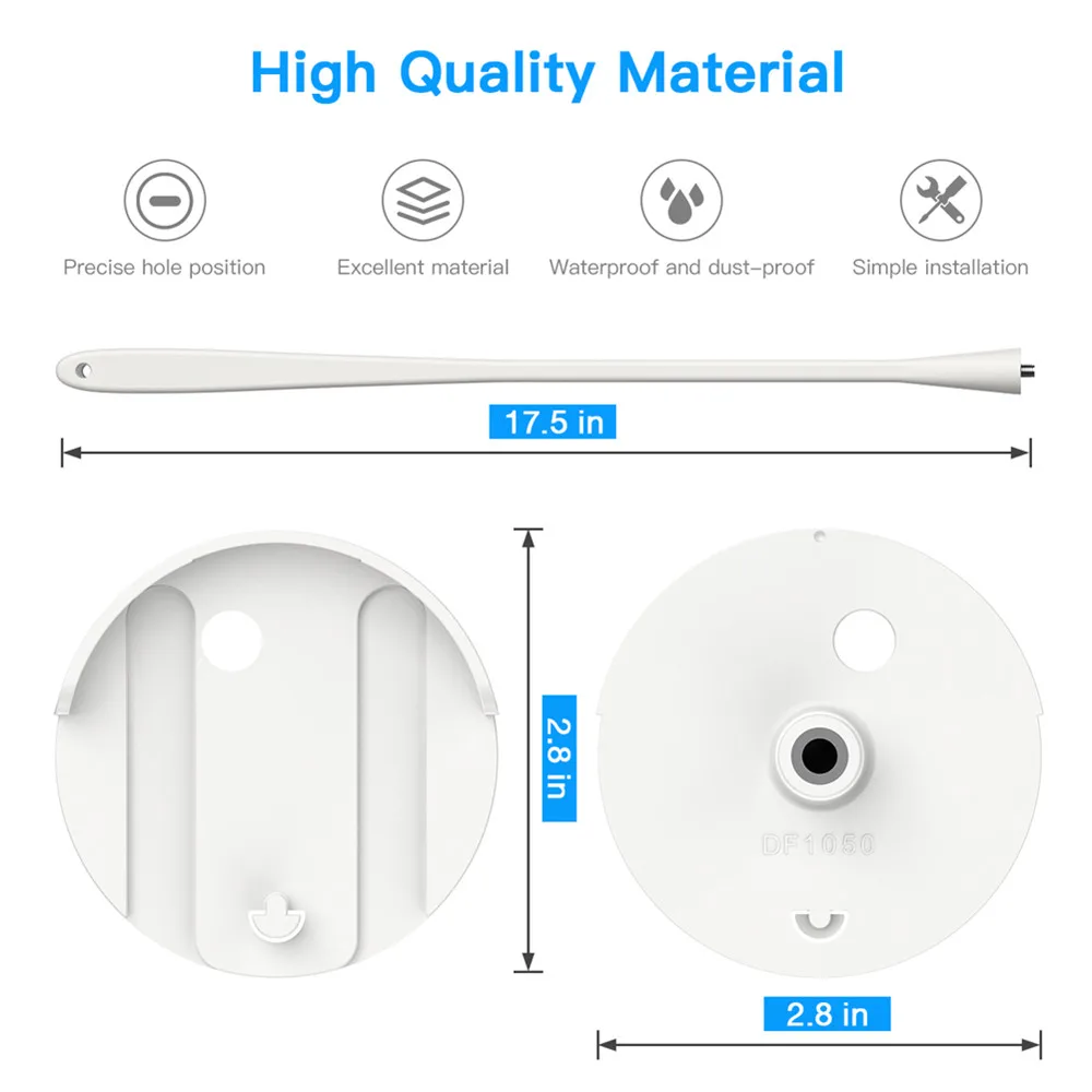 乳幼児向けのDXR-8 ° スライド式カメラホルダー,ベビーベッドの棚や家具に取り付けられたベース付きの柔軟なマウント