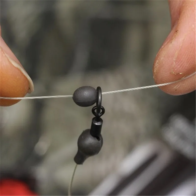 Carp Fishing Accessories 0.42g Tungsten Swivel Chod Beads Hook Kicker Rig End Tackle Change Sinker  For Hair Rigs