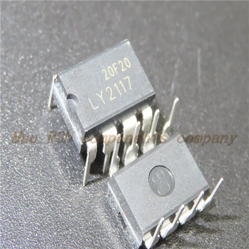 10PCS/LOT LY2117 DIP-8 DVD power chip PWM power switch controller In Stock New Original Quality 100%