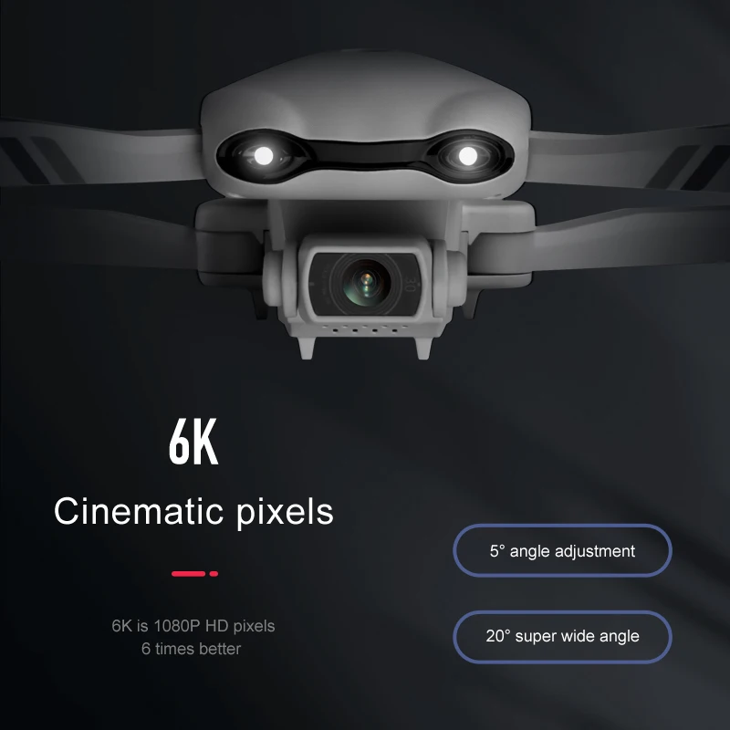 4DRC F10 Drone 4K HD Dual Camera GPS Wifi FPV Portable Foldable Quadcopter Helicopter RC Drone Toys With Camera