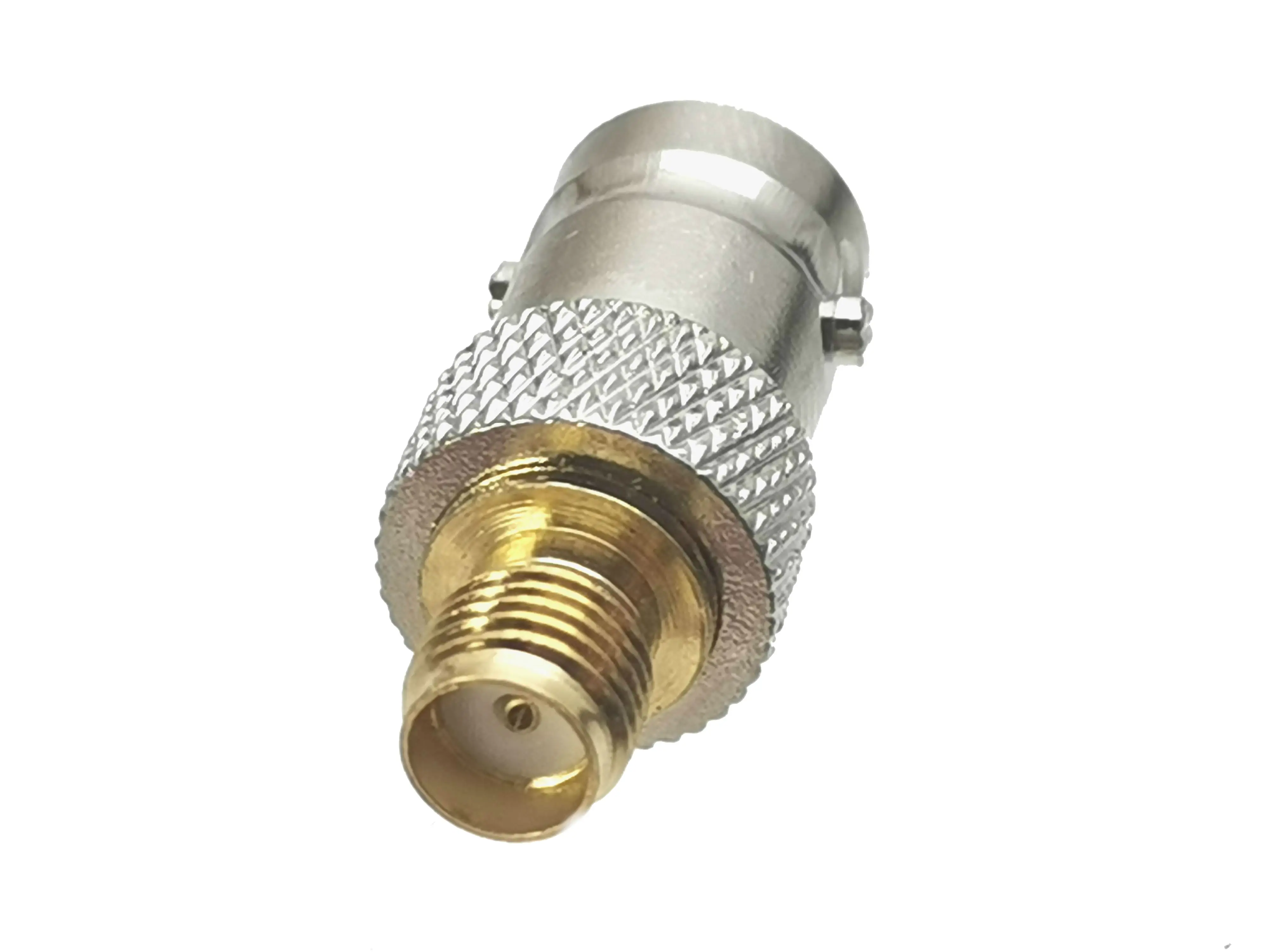 1Pcs Connector BNC Female Jack to SMA Female Jack RF Adapter Coaxial High Quanlity