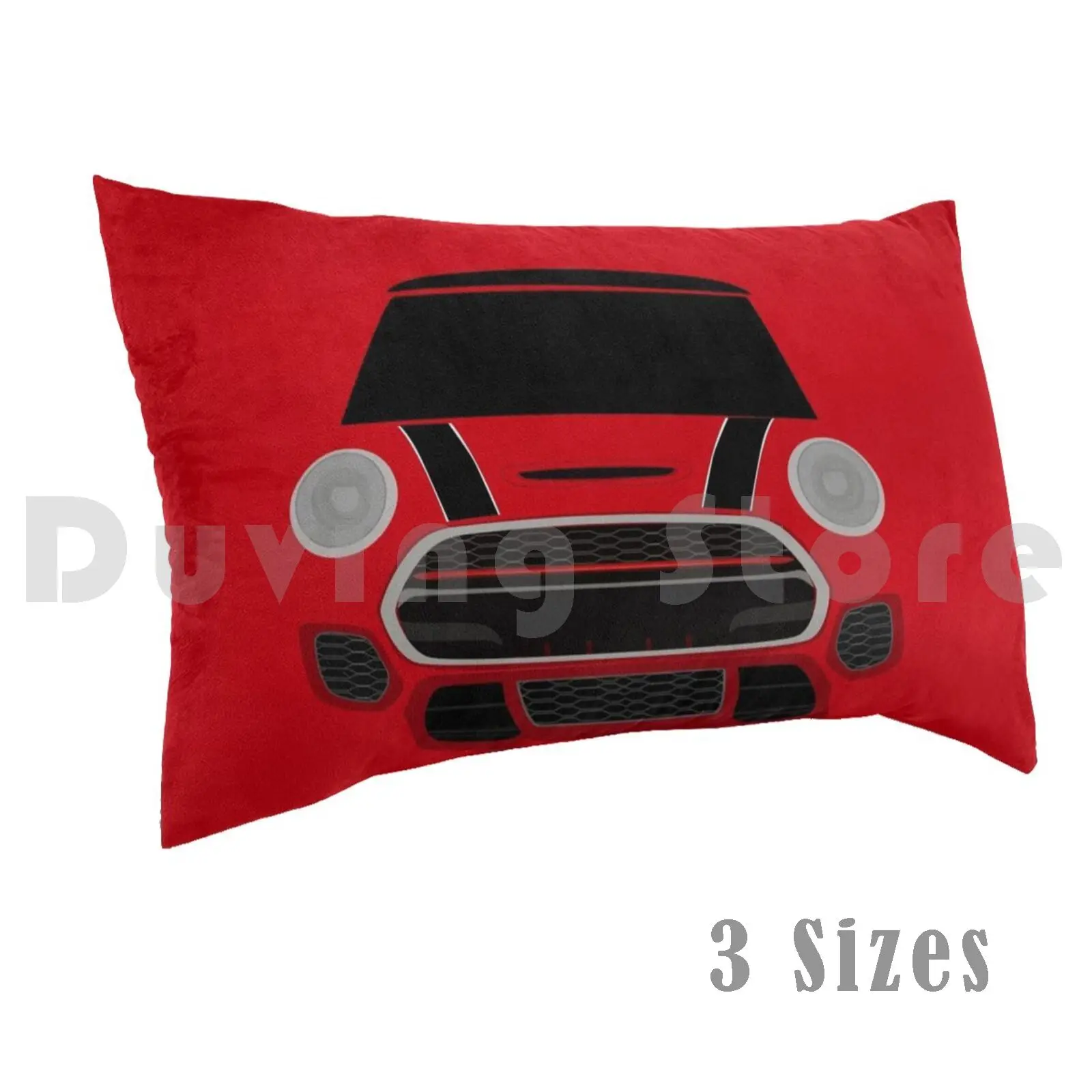 Red Italian Job Pillow Case Printed 35x50 Mini Jcw Mini John Cooper Works John Cooper Jcw German English