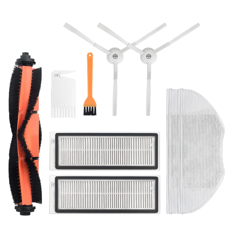 Para Xiaomi Mijia G1 MJSTG1 Varrer Robô Aspirador de pó Escova principal Escova lateral Filtros HEPA Mop Pano Acessórios Peças Kits