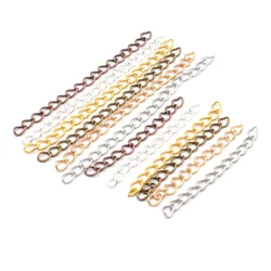MIAOCHI Jewelry Findings Necklace Extender Bracelet Extender Extension Tails DIY Craft Jewelry Finding Making Connectors