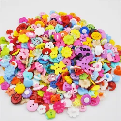 100 pezzi caldi!!!! Nuovo colore della miscela pulsante assortito cucito decorazione per bambini bottoni accessori per abbigliamento artigianale scrapbooking PH80