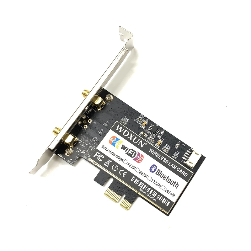 WDXUN For Broadcom BCM94360CS2 1200 Mbps 802.11ac PCI-E Wireless WiFi Adapter