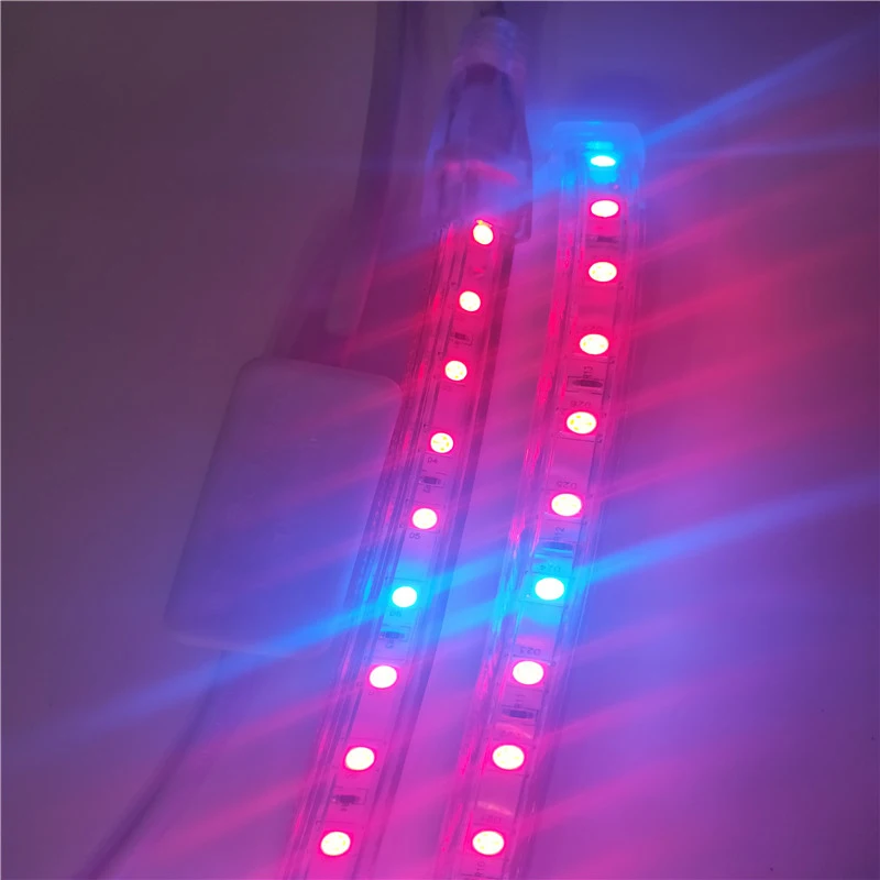 100M 50M LED Plant Grow lights Strip Full Spectrum IP67 Waterproof AC220V For Greenhouse Hydroponic Seed VEG Flower Phyto Lamp