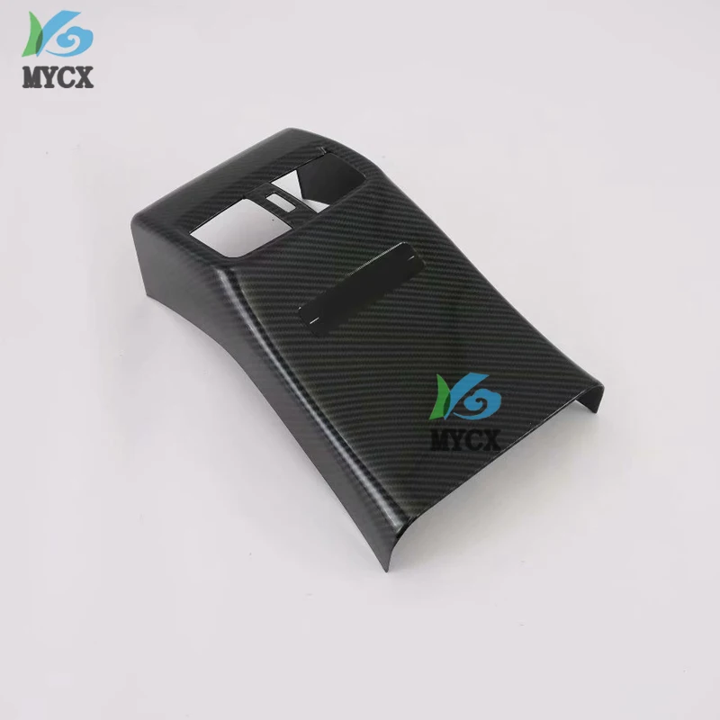 

Carbon Fiber Look Rear Air Vent Cover For Toyota Corolla E210 12th Gen 2019 2020 Rear Armrest Box Cover