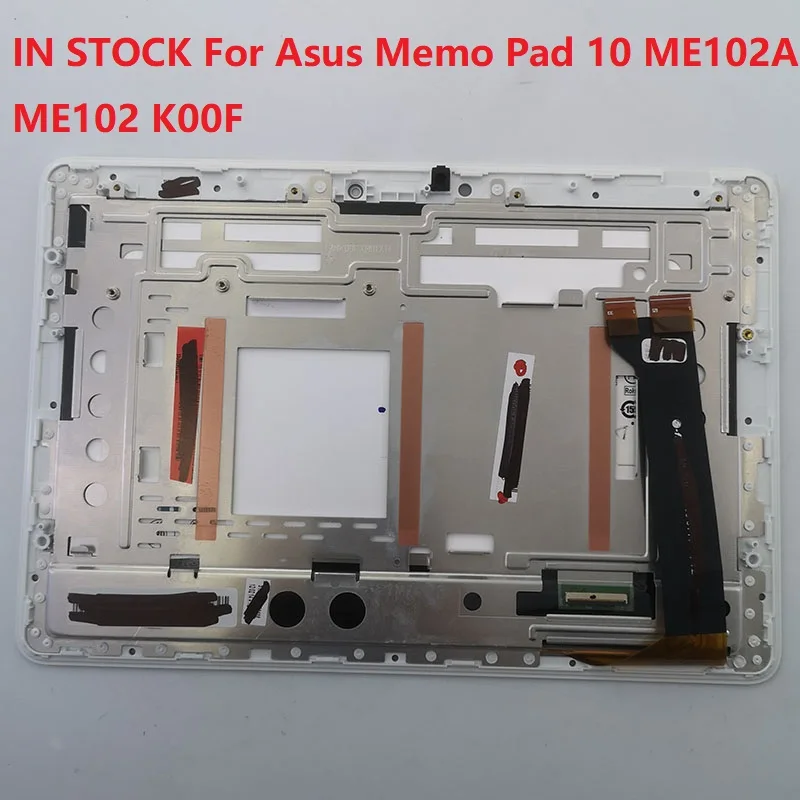 

10.1 inch For Asus Memo Pad 10 ME102A ME102 K00F LCD Display Matrix Touch Screen Digitizer Assembly with Frame