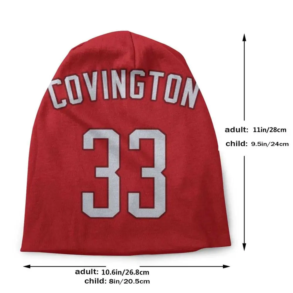 Robert Covington #33 Rockets Knit Beanie Hat Men'S Winter Hats Warm Robert Covington Basketball James Harden Houston Rockets