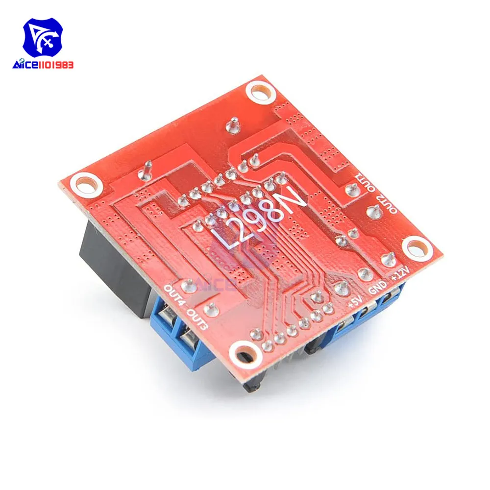 Diymore L298N Modul Pengendali Driver Motor DC Dual H-bridge Stepper Motor UNTUK Arduino Smart Car Power MEGA R3 Mega2560