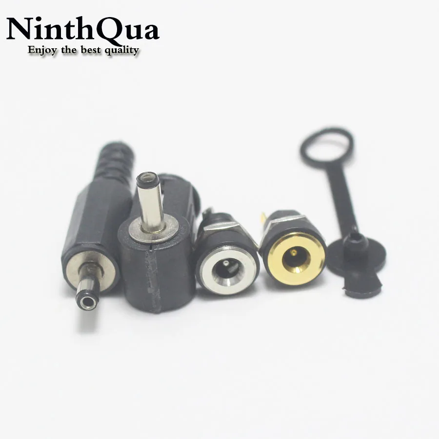 2/5/10pcs DC-022B 3.5x1.35mm 3.5 X 1.35 mm Female DC Power adapter dc jack connector DC022B DC power plug male 3.5*1.35mm