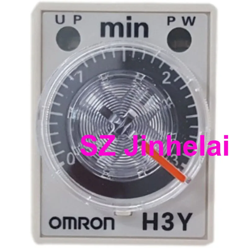 OMRON H3Y-2-C  DC24V Authentic original Time Delay Relay 24 volt Timer Switch Relay 1S 5S 10S 30S 60S 3M  реле времени 24VDC