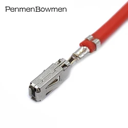 Tyco elektronik 2.8 1-otomotiv teli-1 için kablolu konnektör mm 968849 sıkma terminali Metal ekleme yay pimleri kontakları