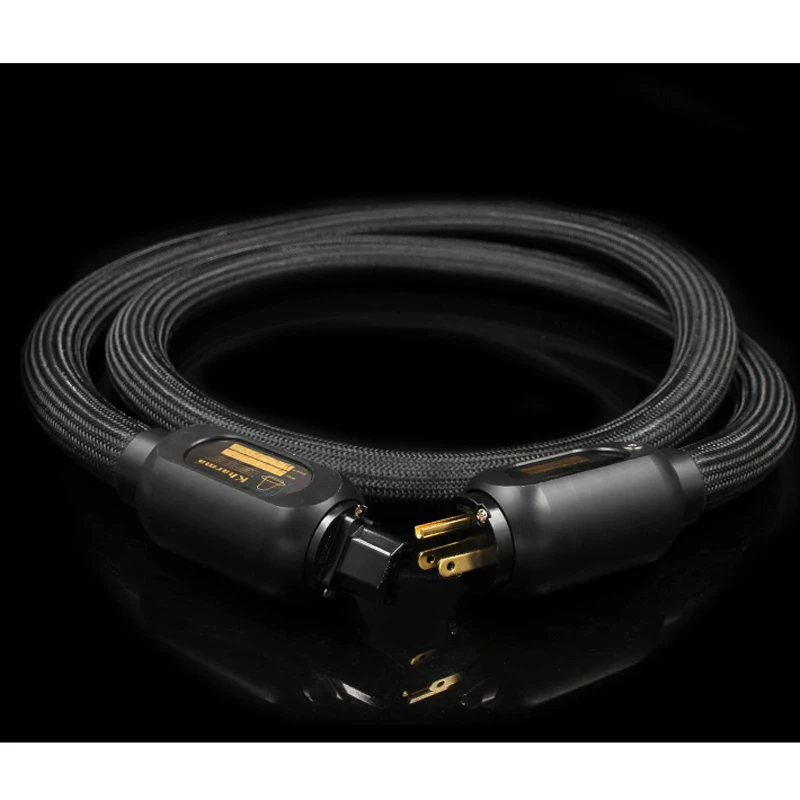 Kharma Grand Reference hifi US mains Power Cord to amplifier, CD player