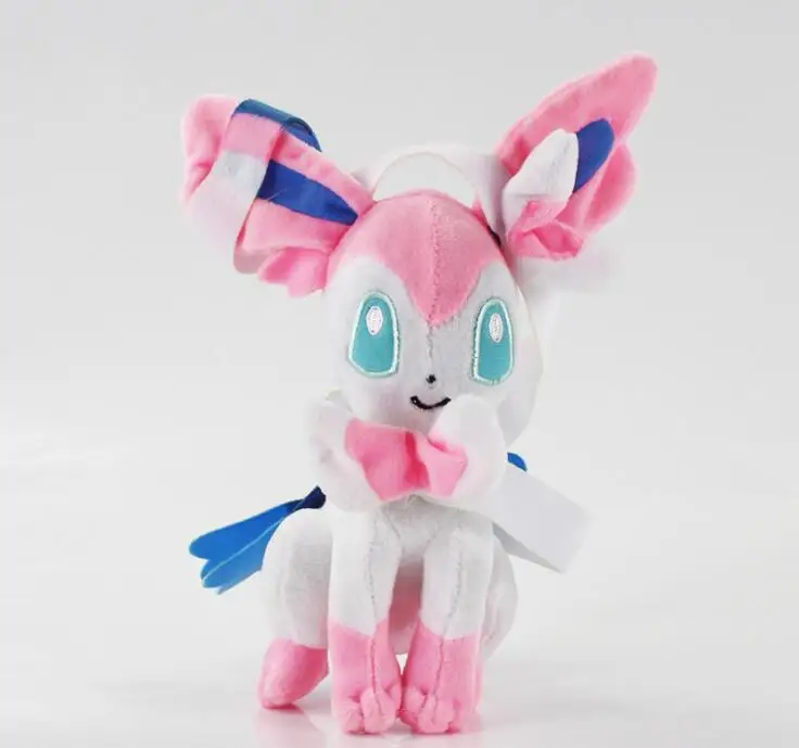 20cm Pokemon Eevee Pikachu Plush Dolls  Glaceon Leafeon Umbreon Espeon Jolteon Vaporeon Flareon Sylveon Toy for Kids