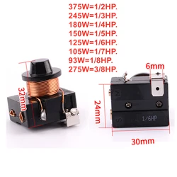 1 Pin Heavy Duty Type Refrigerator PTC Starter Relay Protector Freezer Compressor replacement parts 1/2 1/3 1/4 1/5 1/6HP