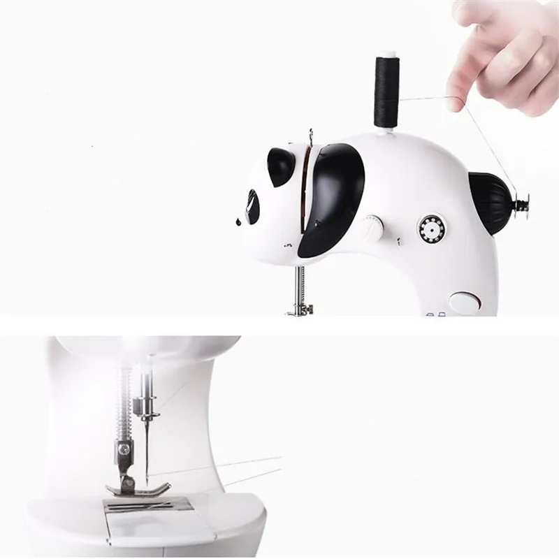 

228 household mini sewing machine small full-automatic multi-function thick mini table electric sewing machine