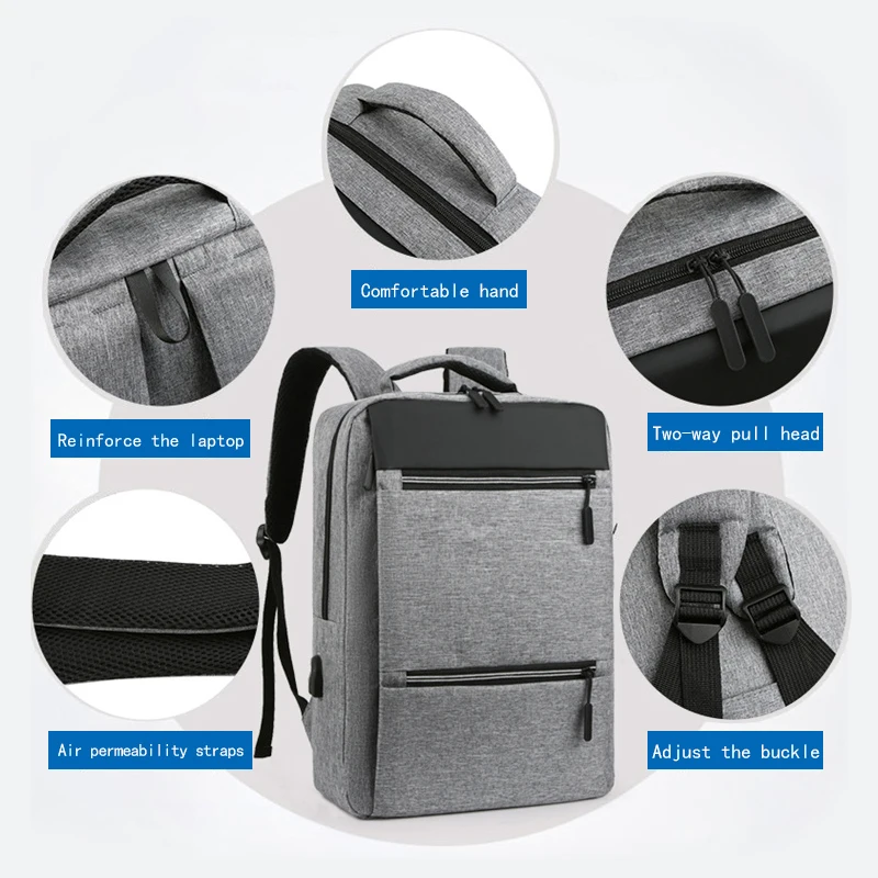 Custom Backpack Wholesale With Your Logo Boy And Girl School Bag Business Travel Laptop Bag Personalizada Print DIY Photo Name