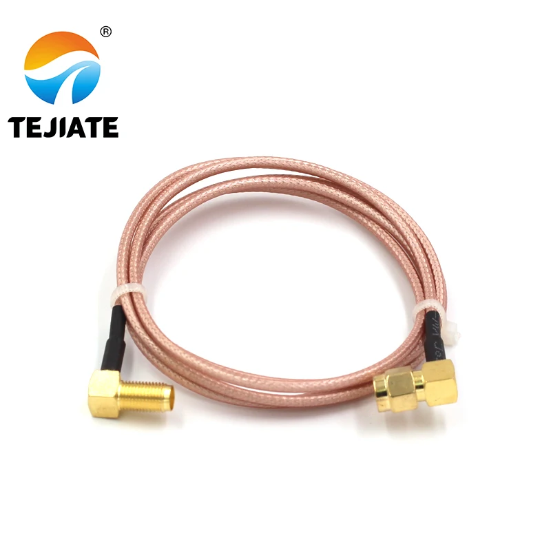 Cable adaptador de tejido RPSMA a RPSMA RPSMA-KW, convertidor RPSMA-JW, 8-90CM, 1M, 1,5 M, 2M de longitud, conector RG316, 1 pieza